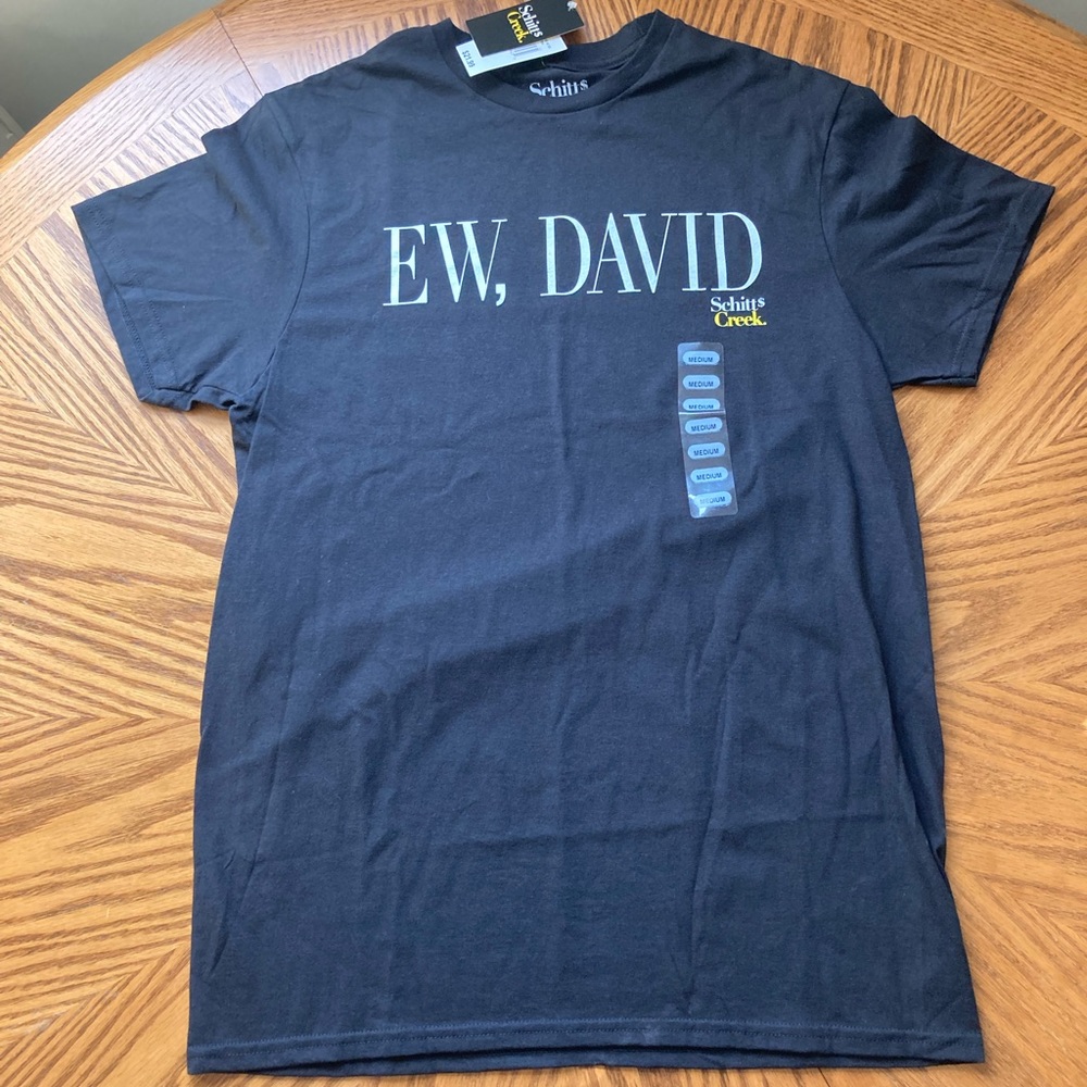 NWT SCHITT$ CREEK EW, DAVID T-Shirt Size M - Picture 4 of 7